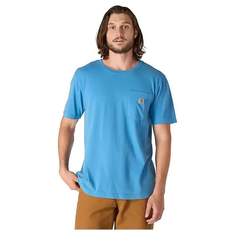 Carhartt Men’s Relaxed-Fit Garment-Dyed Short-Sleeve Pocket Tee