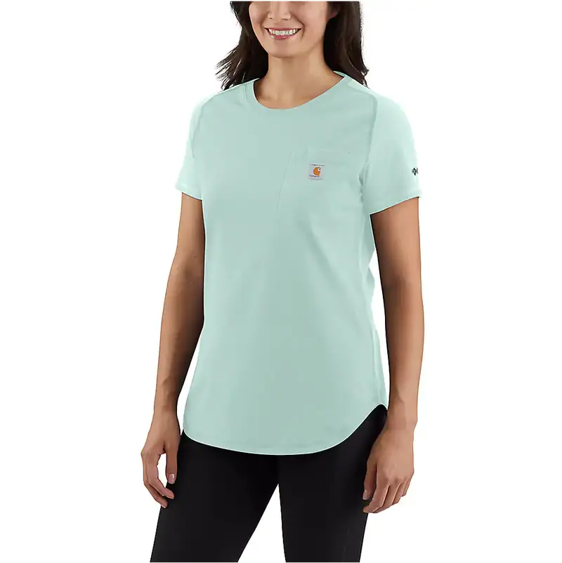Carhartt Women's Force Relaxed Fit Midweight Pocket T-Shirt 1