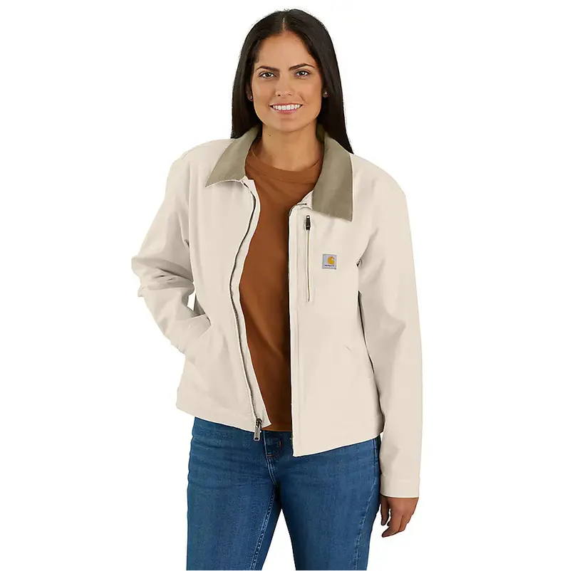 Carhartt Women's Re-Engineered Rugged Flex Loose Fit Canvas Detroit Jacket 1