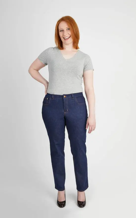 Cashmerette Ames Jeans 1