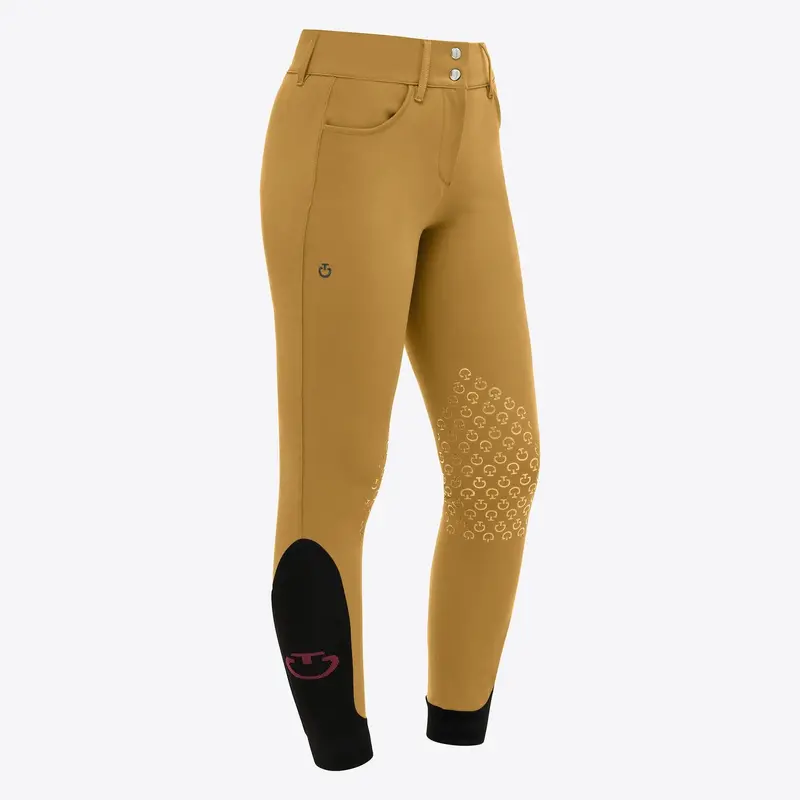 Cavalleria Toscana American Knee Grip Breeches- Golden Ochre 1