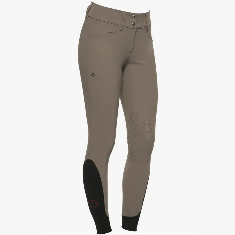 Cavalleria Toscana American Knee Grip High Waist Breeches - Taupe 1