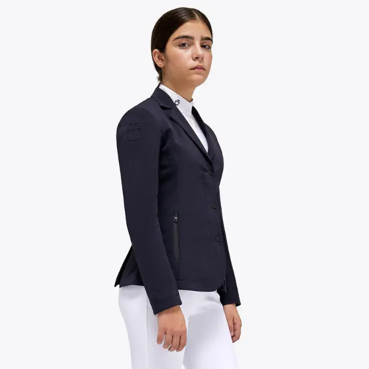 Cavalleria Toscana Girl's Competition Jacket With Zip 1