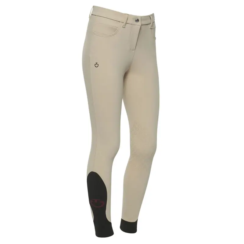 Cavalleria Toscana Girls' Knee Grip Competition Riding Breeches 1