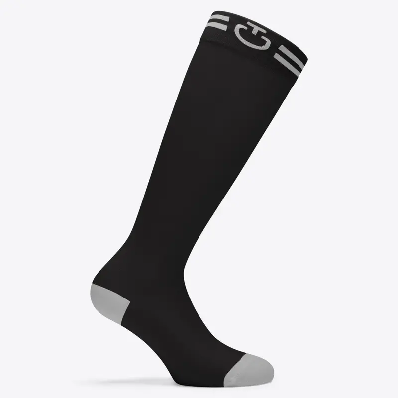 Cavalleria Toscana Jacquard Logo Socks 1