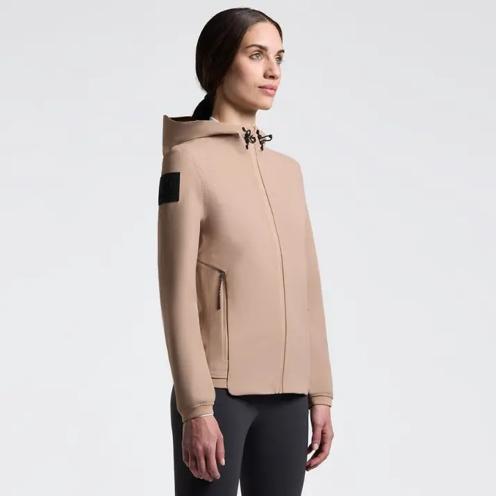 Cavalleria Toscana Women's Perforated Jersey Softshell Jacket 1