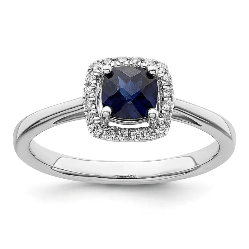 Celestial Flame Sapphire Ring 1