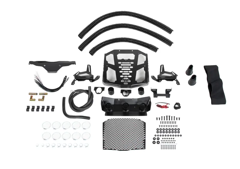 Cf Moto C Force 800 / 800Xc / 1000 Radiator Relocator Kit With Snorkel 1