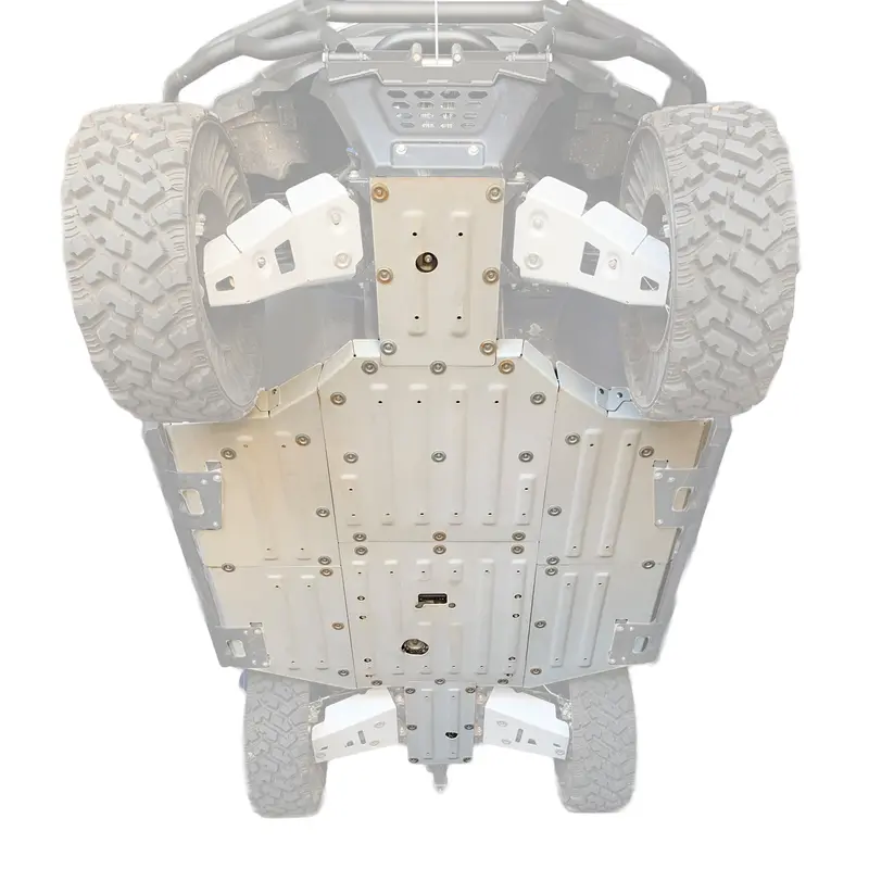Cf Moto U Force 600 Alloy Central Skid Plate 1