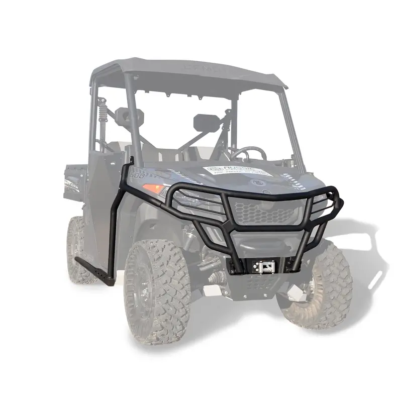 Cf Moto U Force 600 Front Bumper Kit With Fender Guards And Rock Sliders 1