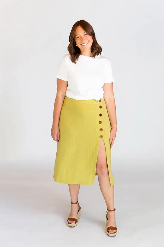Chalk And Notch Evelyn Skirt 1
