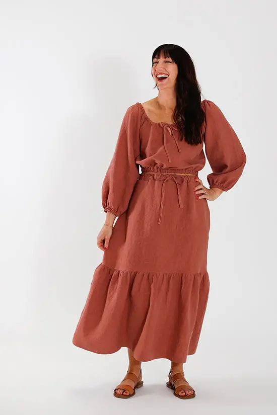 Chalk And Notch Ivie Dress, Top And Skirt 1