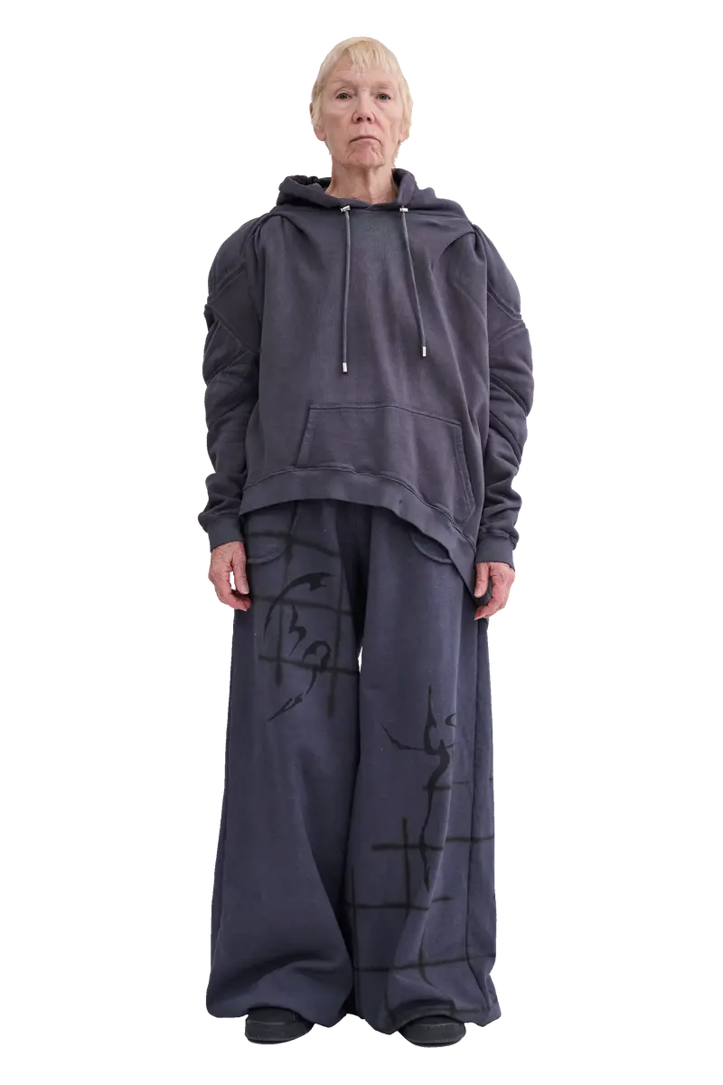 Charcoal Cs Gym Muscle Wave Hoodie 1