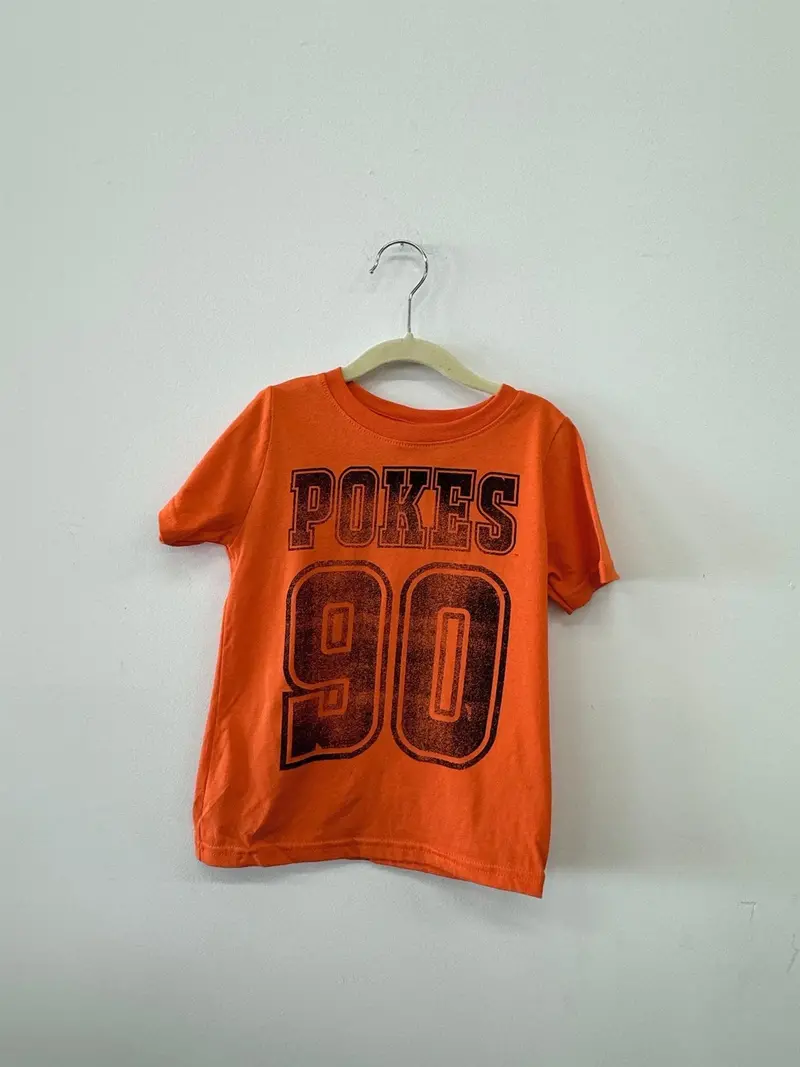 Children's Osu Cowboys Player Orange Tee 1