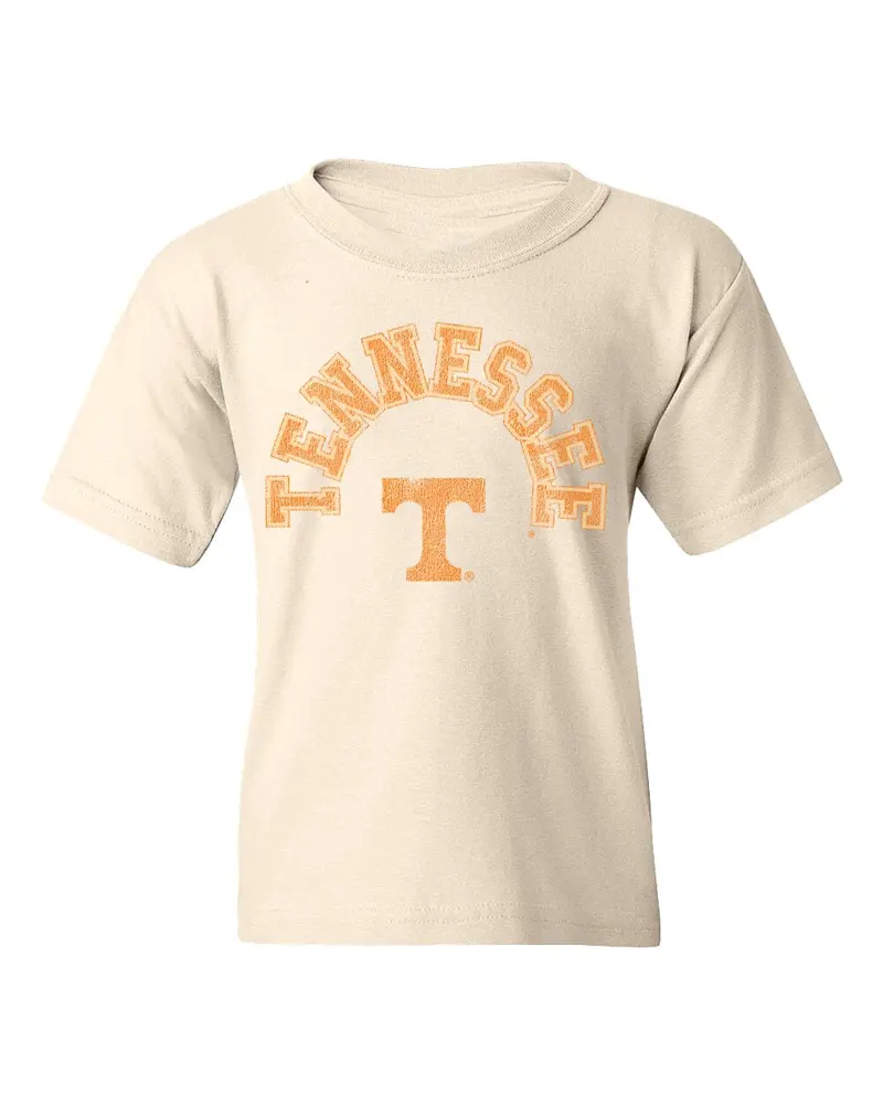 Children's Vols Mega Arch Cream Tee 1
