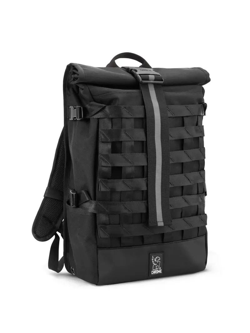 Chrome Industries Barrage Cargo Backpack All Black 1