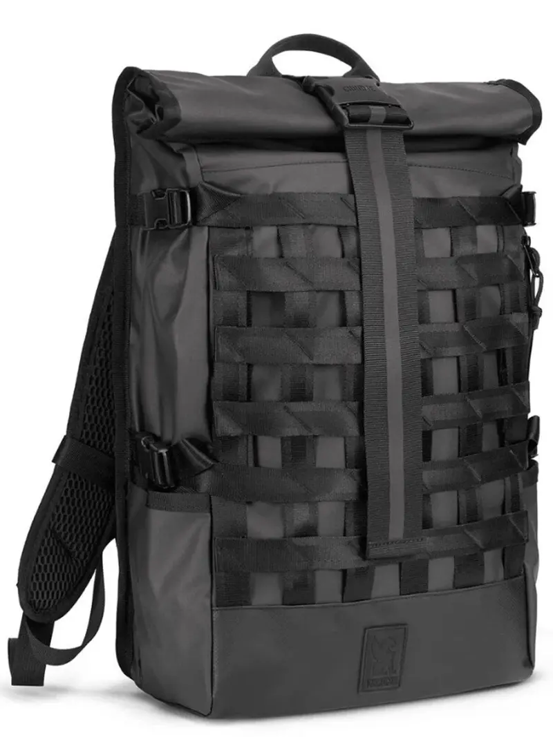 Chrome Industries Barrage Cargo Backpack Black Tarp 1