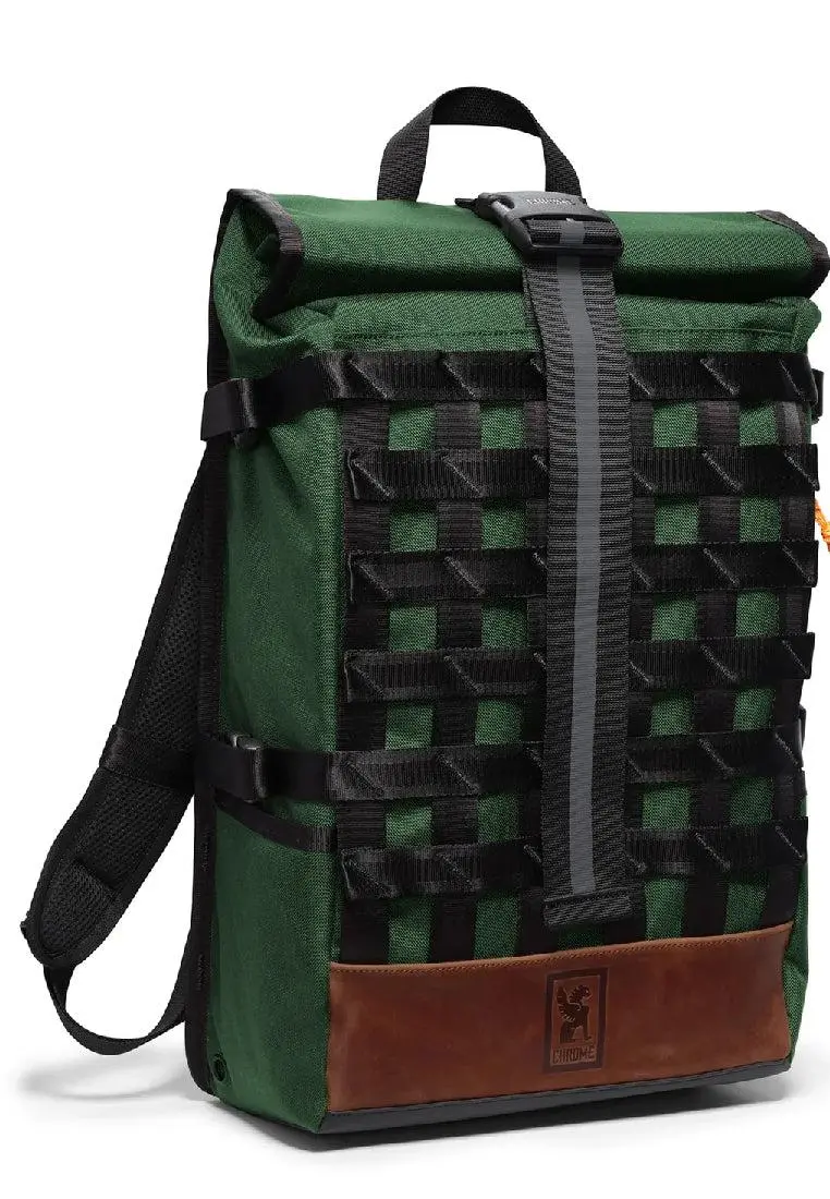 Chrome Industries Barrage Cargo Backpack Leather Green 1