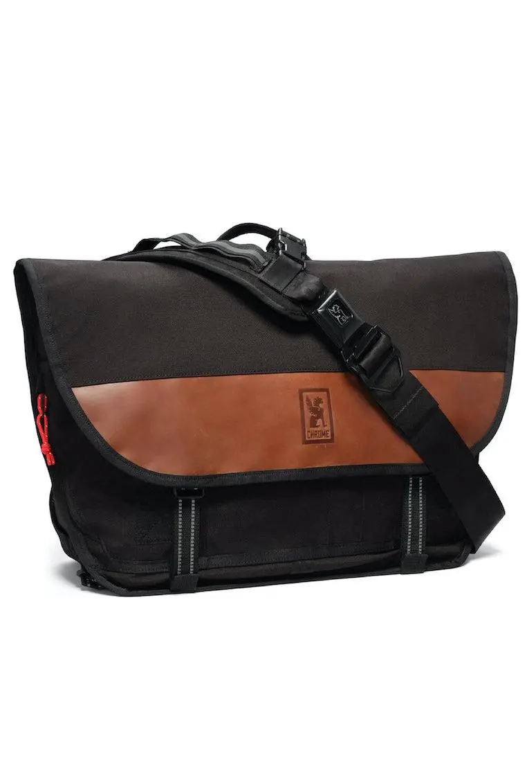 Chrome Industries Buran Iii Messenger Bag Leather Black 1