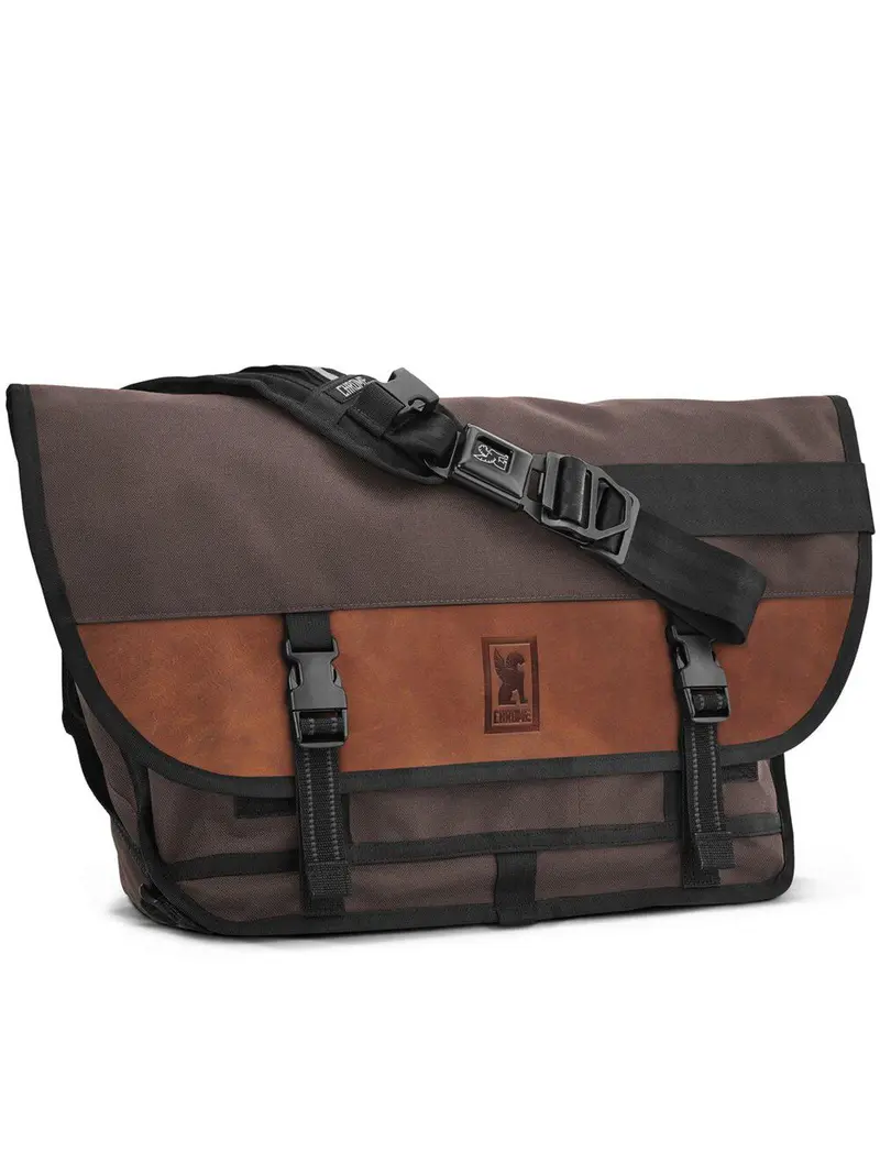 Chrome Industries Citizen Messenger Bag Earth Leather 1