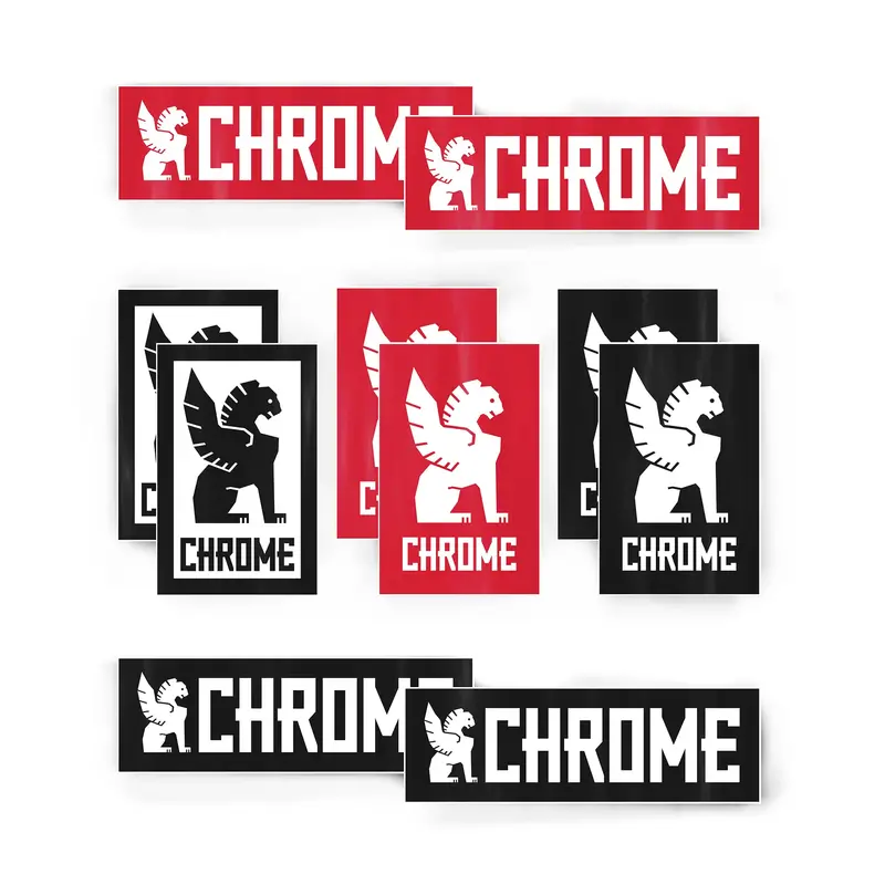 Chrome Sticker Pack 1