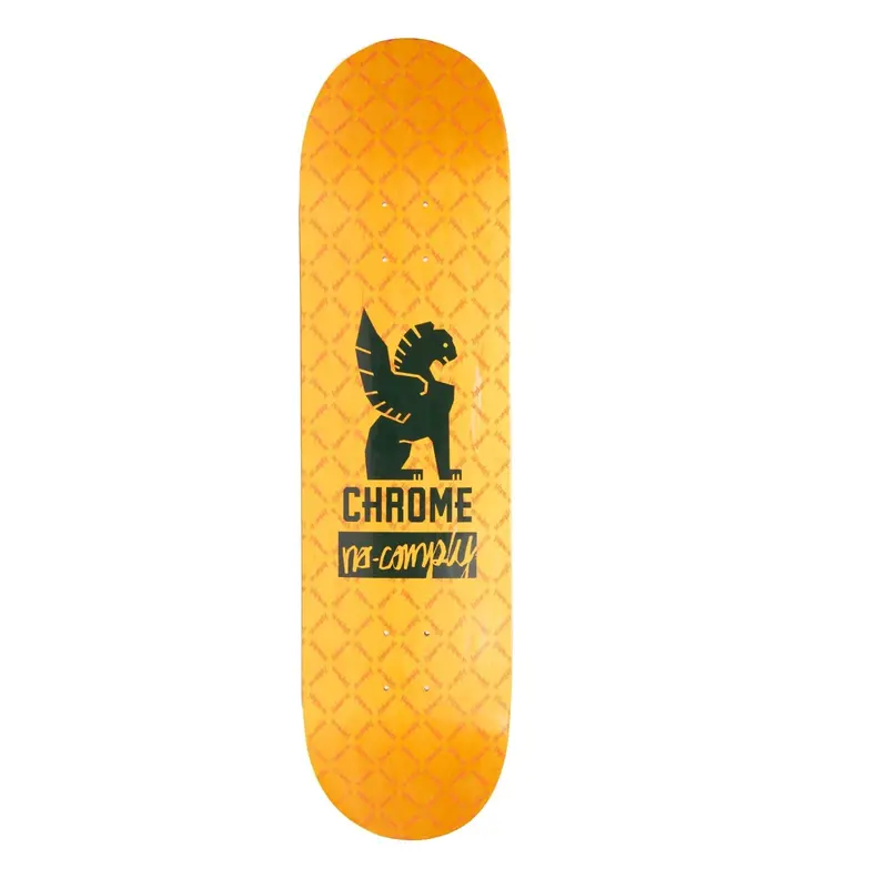 Chrome X No-Comply Skate Deck 1