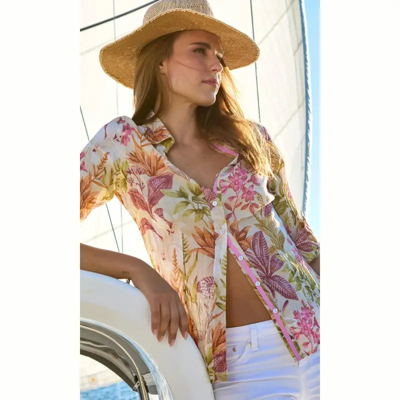 Cino Desert Fresco Button Down Shirt 1