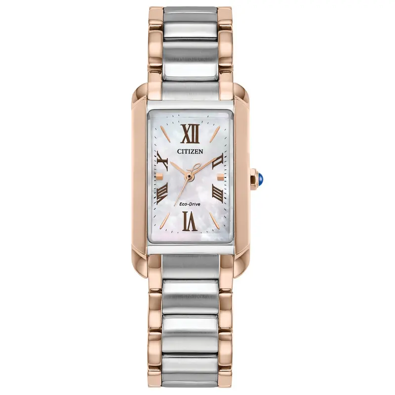 Citizen® Bianca Two-Tone Mother Of Pearl Women’S Watch 1