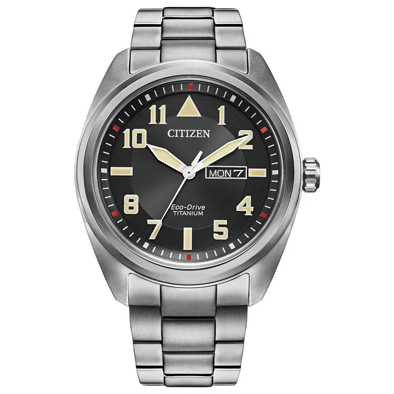 Citizen® Garrison Black Dial Men's Watch 1