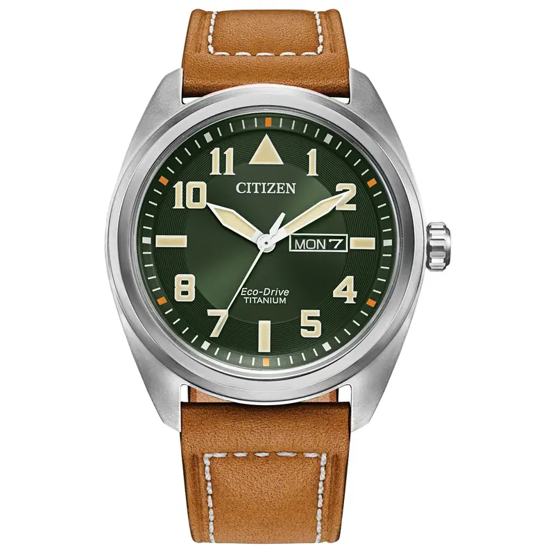 Citizen® Garrison Green Dial Men's Watch 1