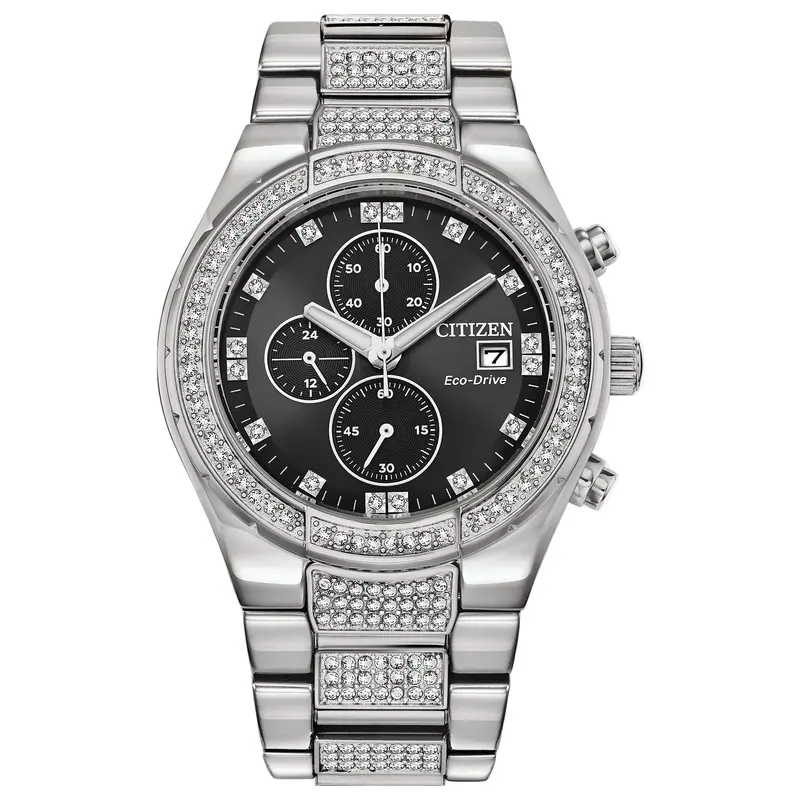Citizen® Sport Luxury Crystal Ice Men's Watch 1