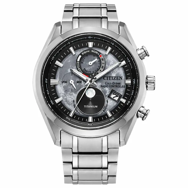 Citizen® Tsuki-Yomi A-T Titanium Men's Watch 1