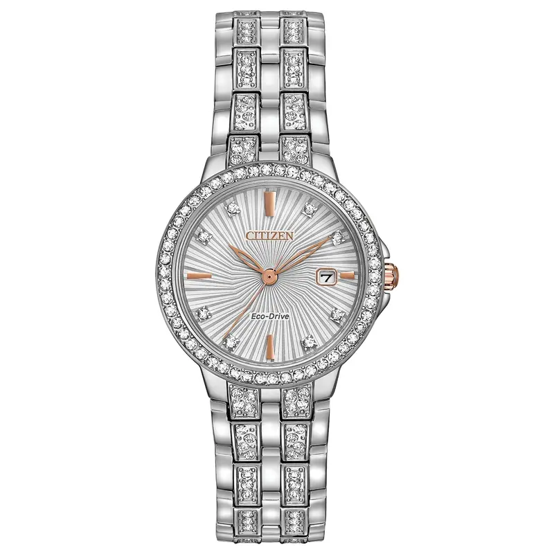 Citizen® Women's Silhouette Crystal Sunray Watch 2