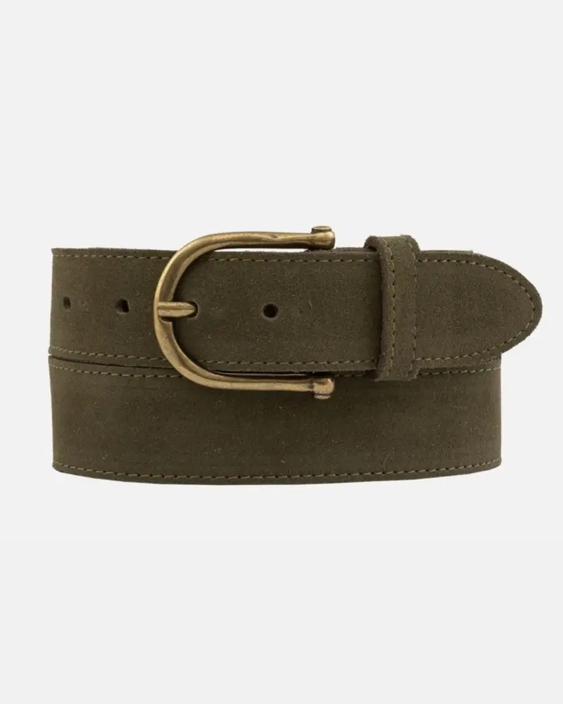 Classic Suede Leather Belt 1