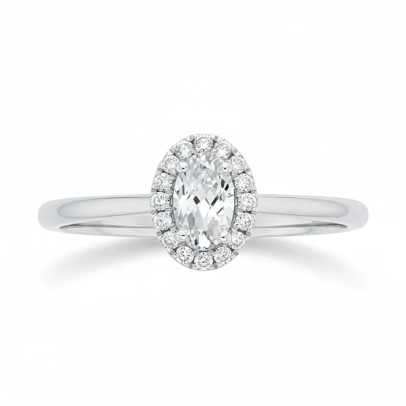 Clearbloom White Topaz Ring 1