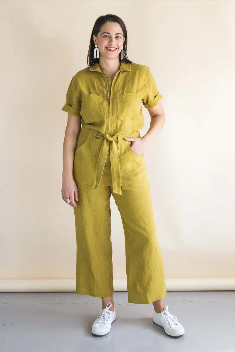 Closet Core Patterns Blanca Flight Suit 1