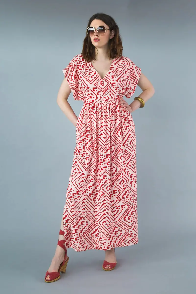 Closet Core Patterns Charlie Caftan 1