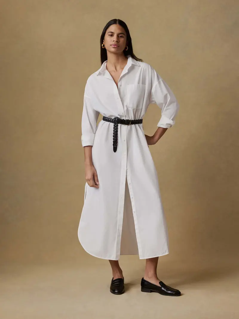 Coastal Poplin Rio Shirtdress 1