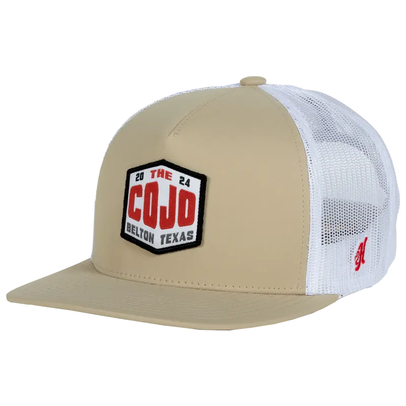Cojo Belton Hex Patch Tan / White Hat 1