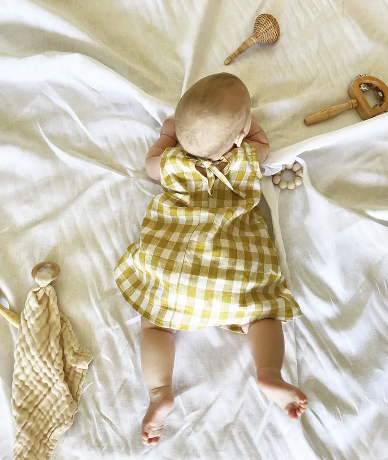 Common Stitch Baby Fawn Dress 1