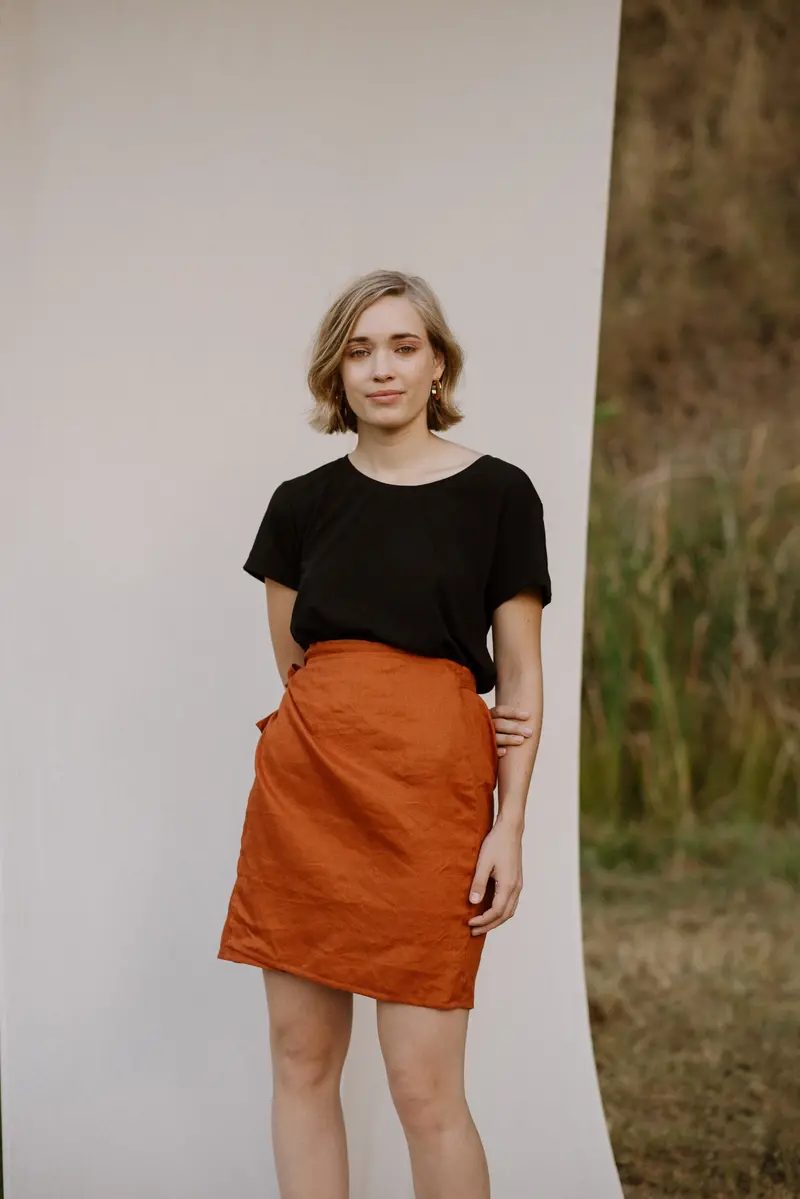 Common Stitch Bellbird Wrap Skirt 1