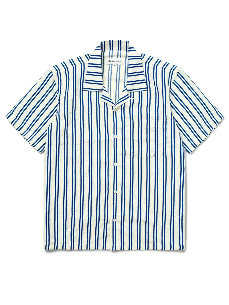 Contentment. Relaxed Linen Regatta Shirt 1
