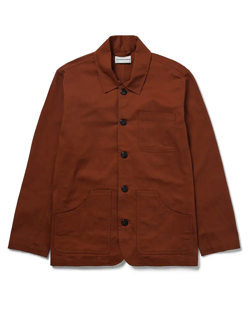 Contentment. Twill Terracotta Shacket 1
