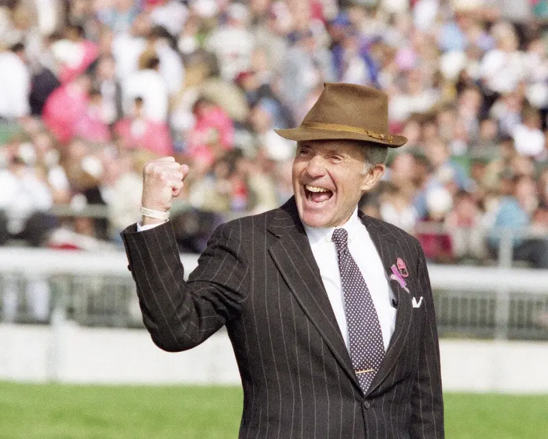 Cot Campbell Celebrates Winning 1
