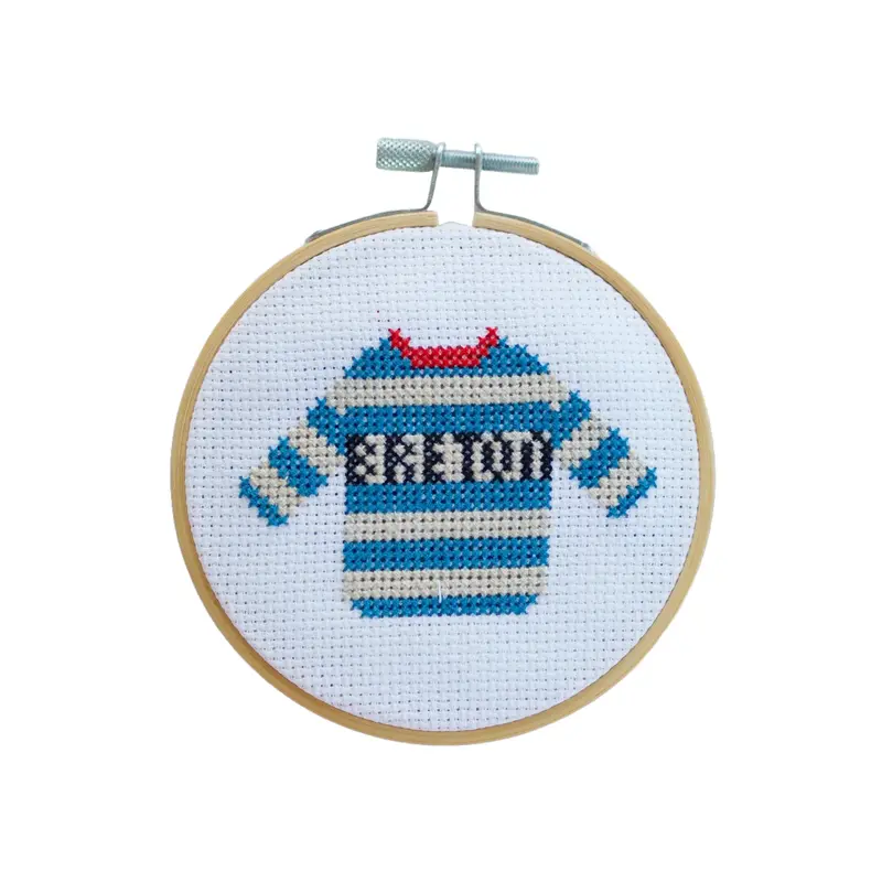 Cotton Clara Breton Cross Stitch Kit 1