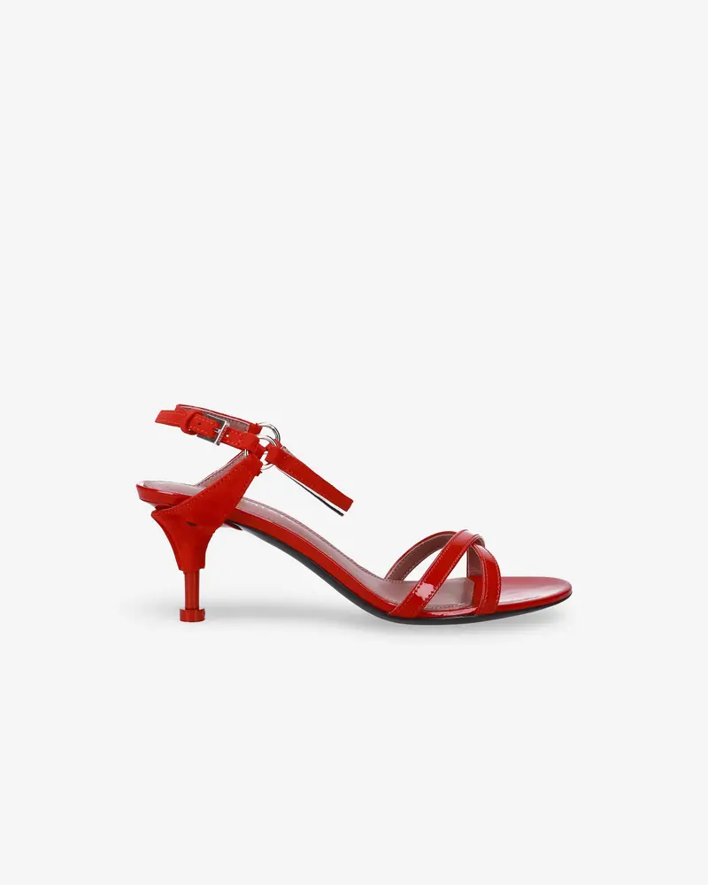 Crossed Sandal With Suede Details 1
