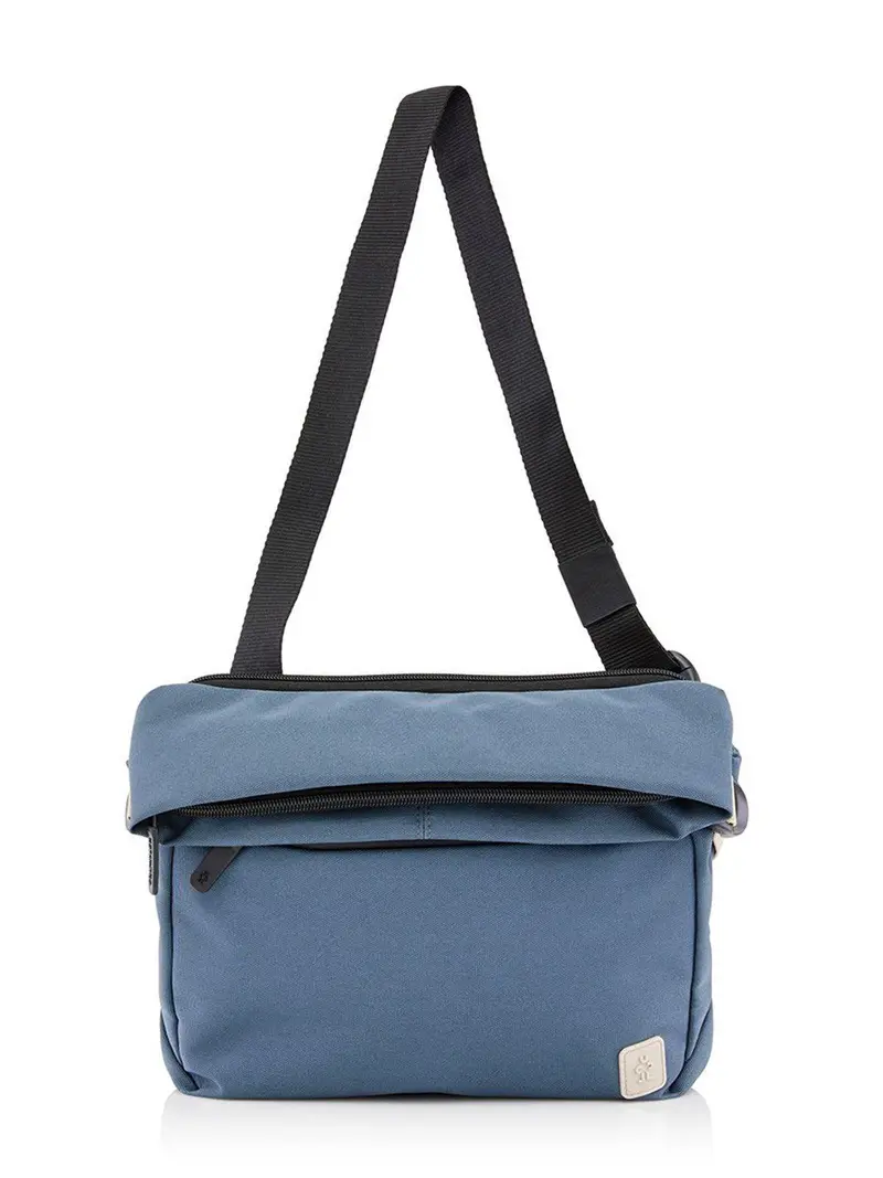 Crumpler Mini Rocket Roll Top Messenger Blue Lead 1