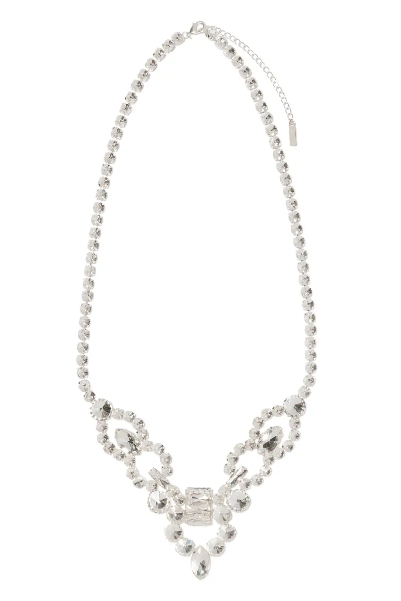 Crystal Clear Indie Necklace 1