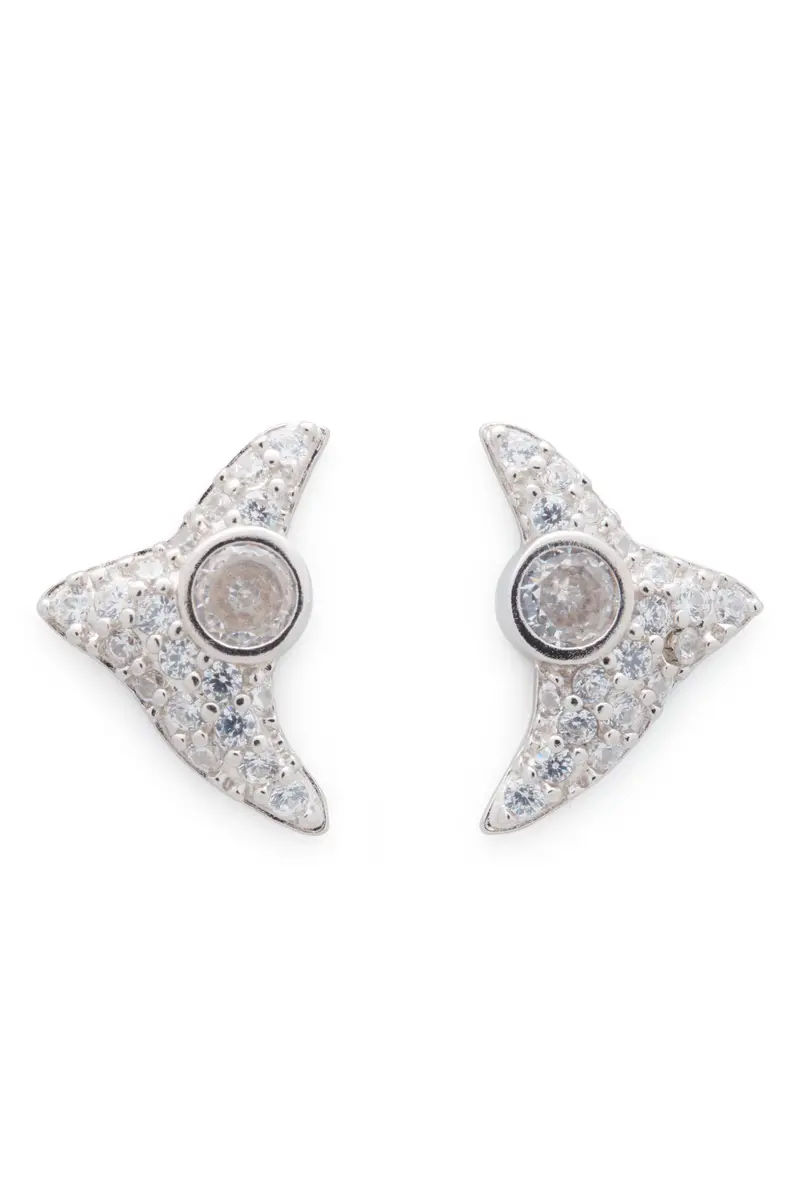 Crystal Clear Trigon Studs 1