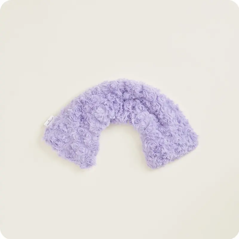 Curly Purple Neck Wrap Warmies 1